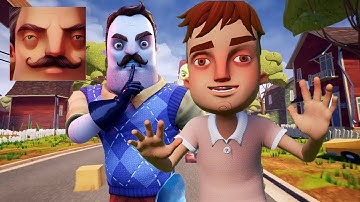 Hello Neighbor - My New Neighbor Hello Neighbor 2 Aaron Act 2 Hole Gameplay Walkthrough