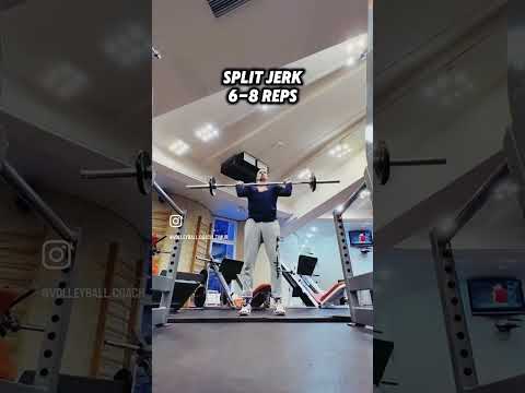 3 weightlifting exercises to boost your vertical jump #volleyball #exercise #volleyballworld