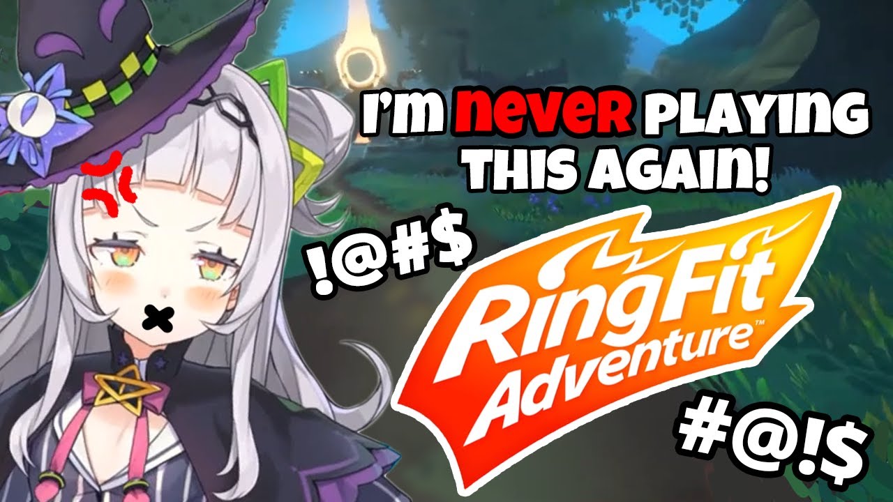 Angry Loli Noises - Shion plays Ring Fit Adventure