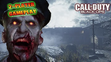 Nacht Der Untoten 2 Player Gameplay Black Ops Zombies COD BO1 Zombies