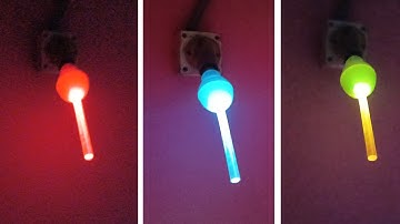 🔥 "How to Make Dark Light 😱 | LED Bulb with Glue Stick ✨ DIY Project"