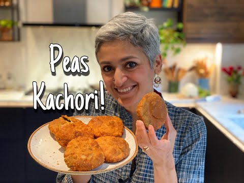 CRIPSY MATAR KACHORI  Delicious peas kachori  Diwali special  Food with Chetna