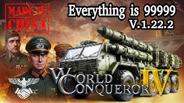 Play the game World Conqueror 4 DZ Super Mega Mod | Update | 1.22.2 |