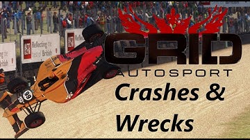 GRID Autosport Crashes & Wrecks