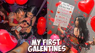 i hosted my first GALENTINES party *i blacked out*