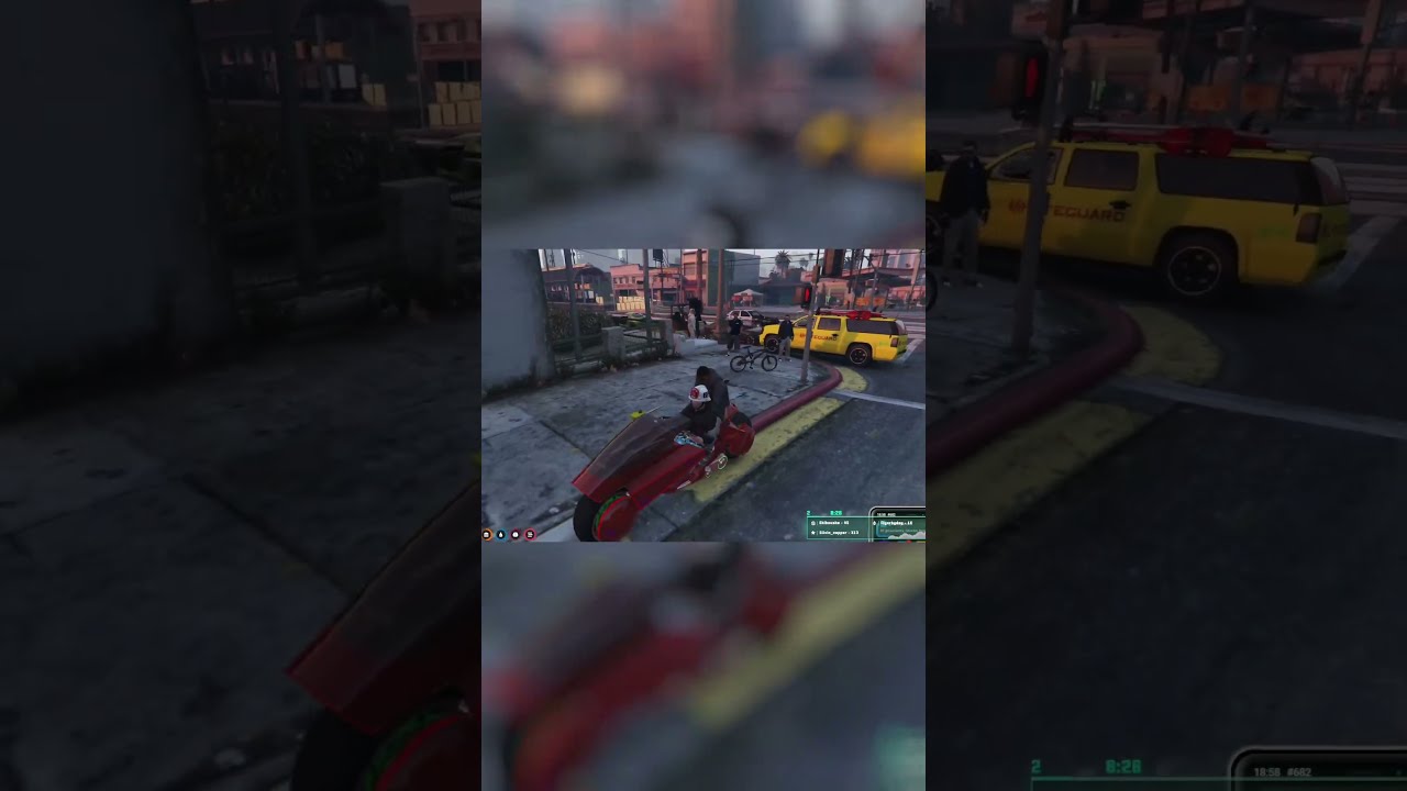 Mike Block Escapes Cops With Akira Bike 