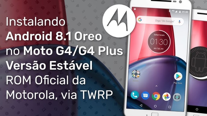 Como Instalar CustomRom Android 8.1.0 no Moto G4 Play XT1603 