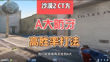 CT方第一时间丢失A大控制权，如何再次进行A区布防？