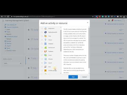 Tutorial: How to share Video Recorded Youtube Link on Moodle - YouTube