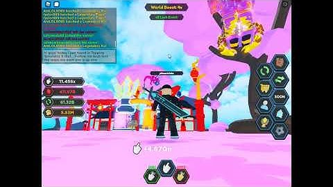 I  Found a Secret in Tapping Simulator X - Roblox!