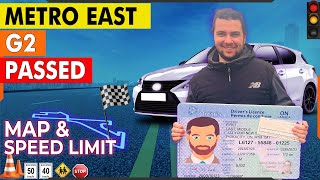 Toronto Metro East G2 Real Road Test | How To Impress A Driving Examiner |  Route And Tips |