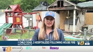 WVLT speaks with father of the child who died in South Knoxville house fire