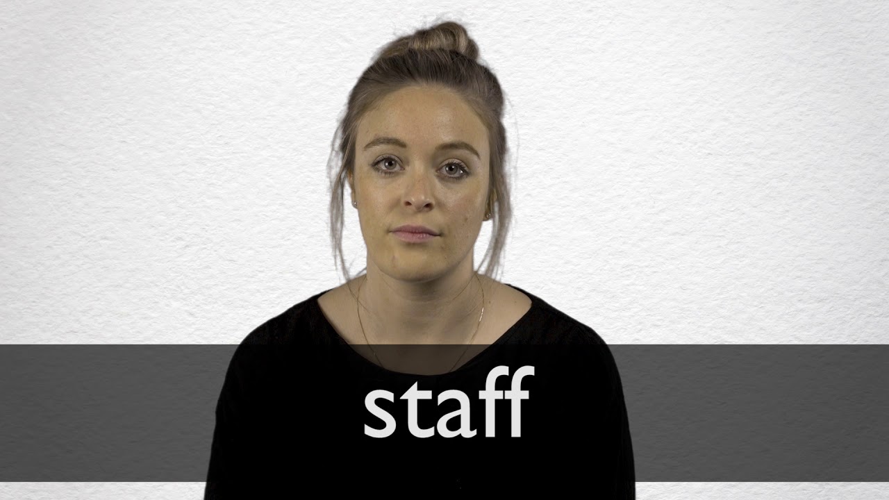 How To Pronounce Staff In British English