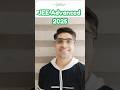 JEE Advanced 2025 #shorts #jeemains #jeeadvanced #mhtcet