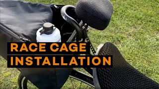 Race Cage Installation | Cruzbike Recumbent Road Bikes