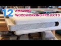 12 AMAZING WOODWORKING PROJECTS