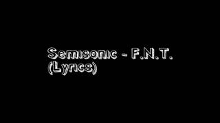 Semisonic - FNT (Lyrics)