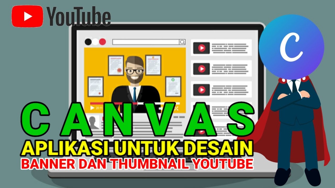  APLIKASI  PEMBUAT DESAIN  BANNER YOUTUBE GRATIS  YouTube