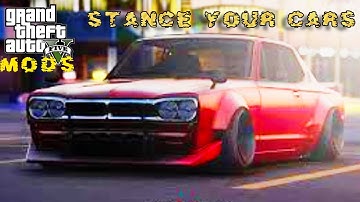 [GTA5]VStancer v0.2.5 MOD |STANCE YOUR CARS MOD|@LEGENDGUYGAMER22