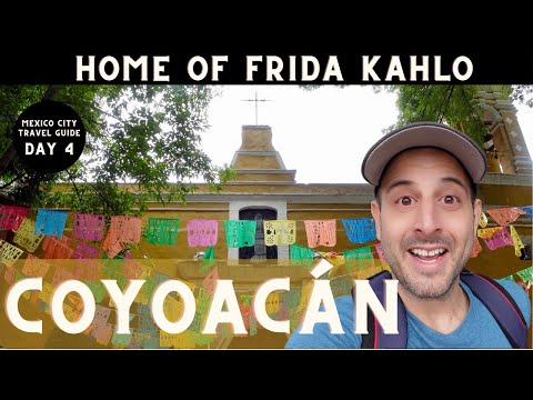 COYOACÁN (4K): The Home of CORTÉS & FRIDA KAHLO (Mexico City Travel Guide: Day 4)