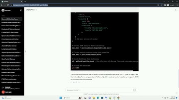 convert multi dimensional json array into a python dictionary into a dataframe