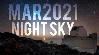 What's in the Night Sky March 2021 #WITNS