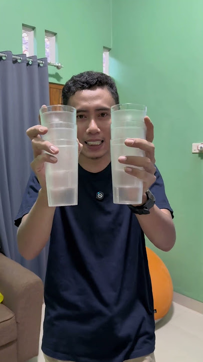 Glass like glass but can't break #plastic glass #glass
