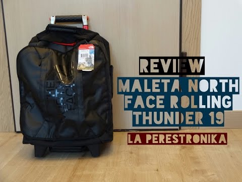 virtual Guardia proyector Review Maleta North Face Rolling Thunder 19. Espectacular diseño - YouTube