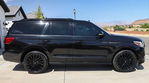 2019 Lincoln Navigator Reserve 4x4 Walk-around Video