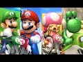 Mario Kart Wii - All Characters Losing Animations