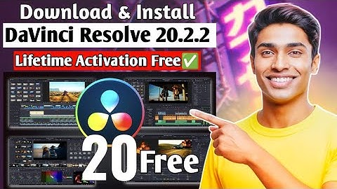 How to DOWNLOAD DaVinci Resolve Studio 20.2.2 FREE (2025)| Install DaVinci Resolve (Windows 10/11) ✅