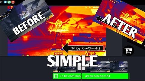 TUTORIAL EDIT TO BE CONTINUED DI KINEMASTER