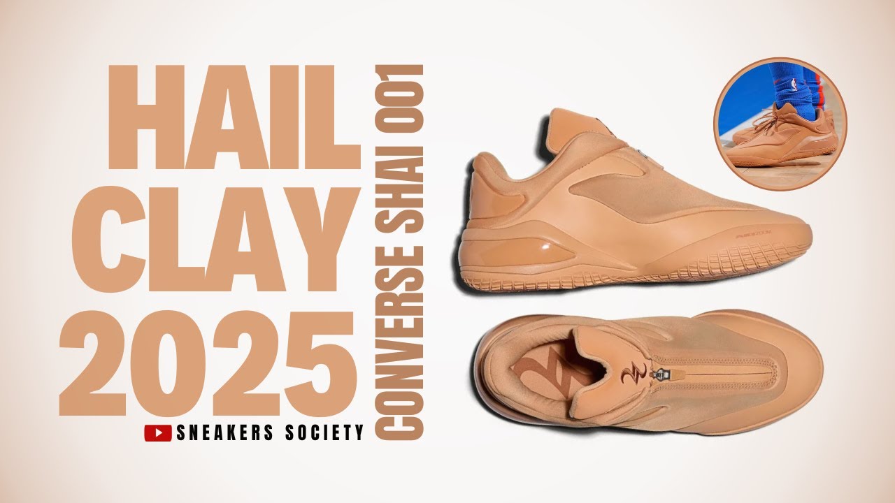 HAIL CLAY 2025 Converse SHAI 001 | DETAILED LOOK + PRICE - YouTube