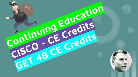 CISCO re-certification journey for CCIE - CE Credits