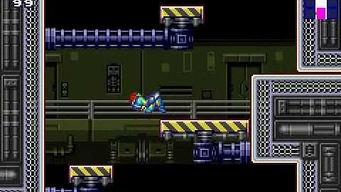 Metroid Fusion - Tool Assisted Walljump Test