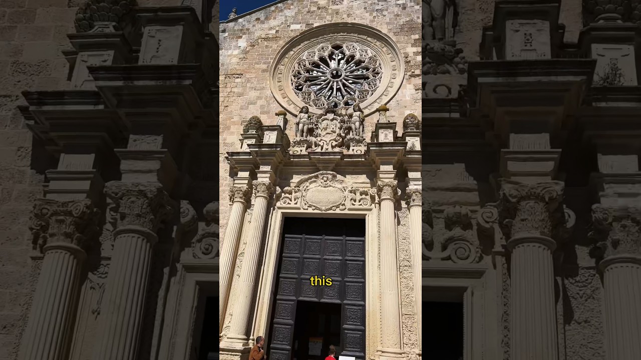 The Cathedral of Otranto in Puglia, Italy 