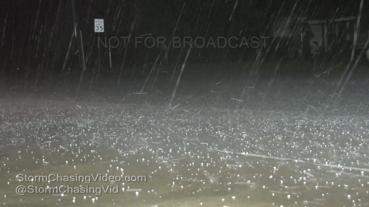 Holliday, TX Hail Storm and High Winds 4/21/2017 YouTube