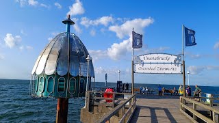 Ostseebad + Seebrücke Zinnowitz - Tauchgondel + Sandstrand der Sonneninsel Usedom 🏝️🏝️ Ostseestrand
