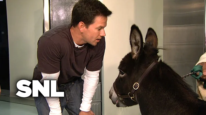 Backstage: Mark Wahlberg Confronts Andy Samberg - ...