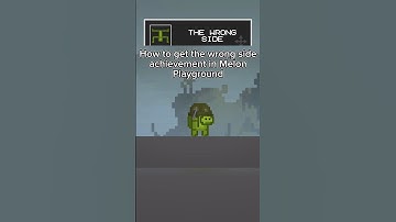 Melon Playground || How To Get The Wrong Side Achievement In Melon Playground