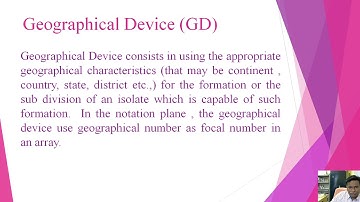 Colon Classification : Devices