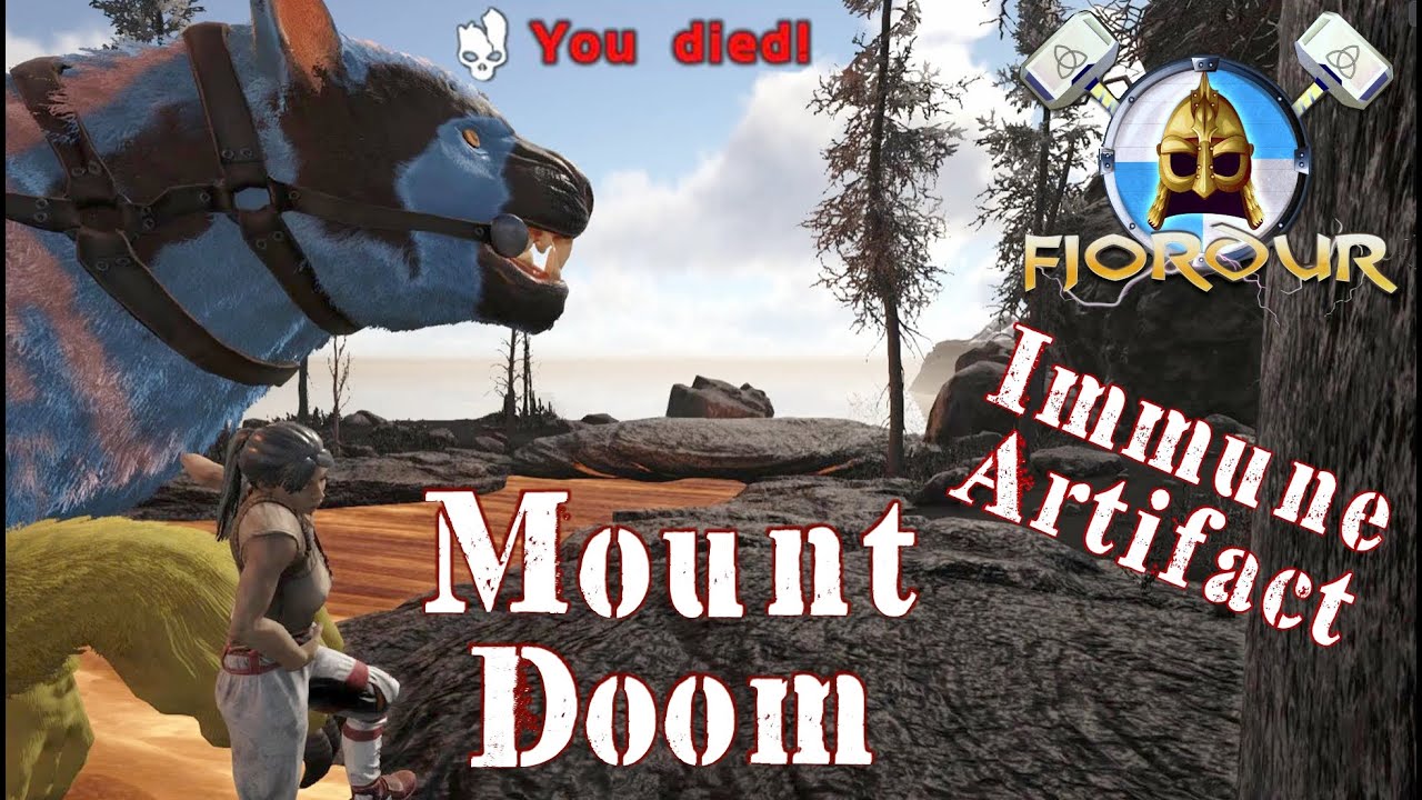 Mount Doom Cave Immune Artifact Fjordur Ark Survival Evolved