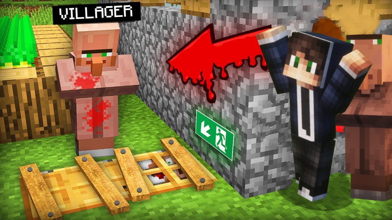 ŠTA OVAJ VILLAGER SKRIVA U MINEKRAFTU?