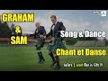 Sam Heughan et Graham McTavish s'essaient au chant et la danse avant Men in Kilts | Song and Dance