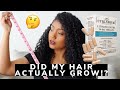 What Hair Vitamins Did To My Hair | CurlSmith Hair Growth Pills 🌱