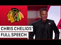 Chris chelios full speech before his jersey was raised to the rafters at the united center