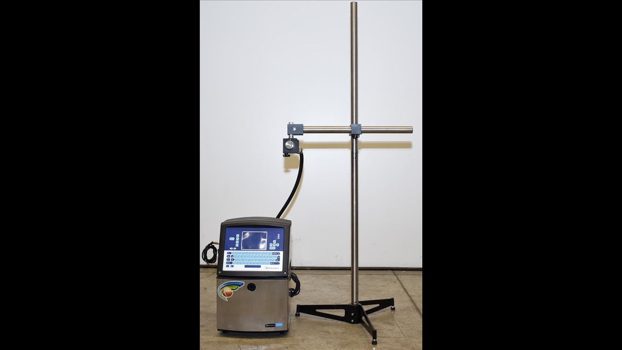 VideoJet Model 1210 Ink Jet Coder Stock 72261002 YouTube