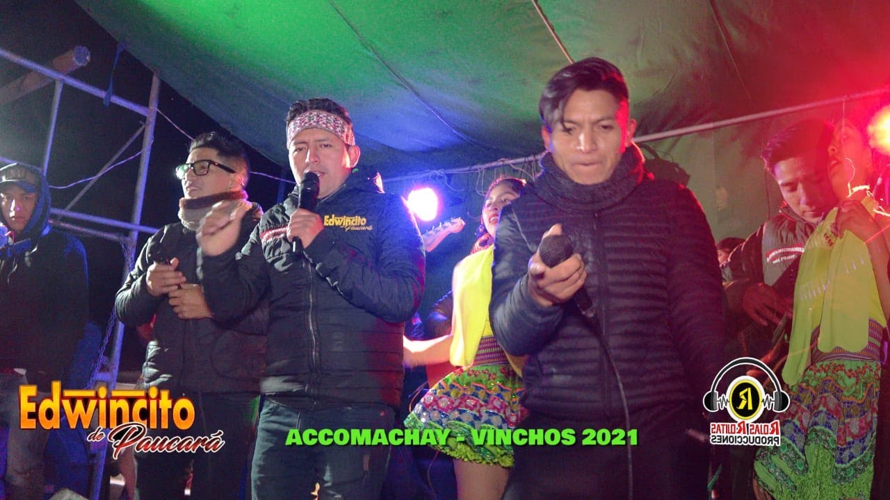 EDWINCITO DE PAUCARÁ // CONCIERTO 2021 ACCOMACHAY - VINCHOS // TEMA. ICHUCHA PRIMICIA 2022