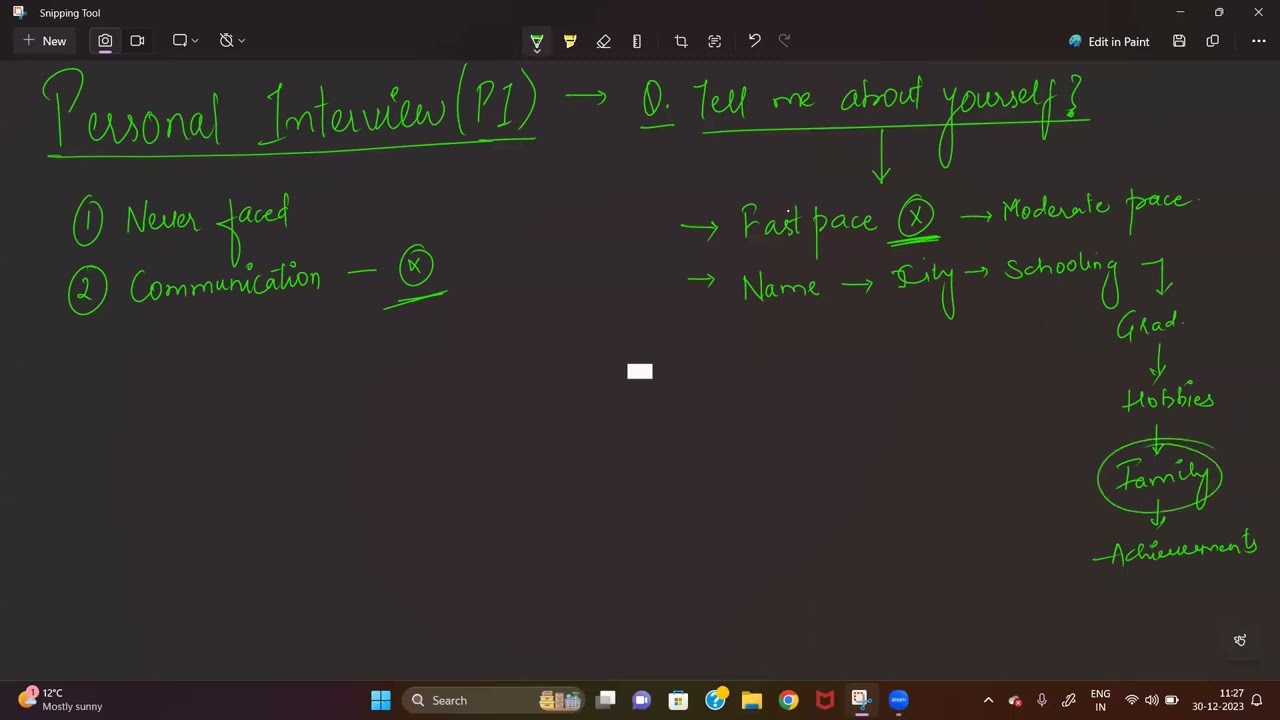How to crack Personal Interview  (PI ORIENTATION  session 1) by Aayush Sir