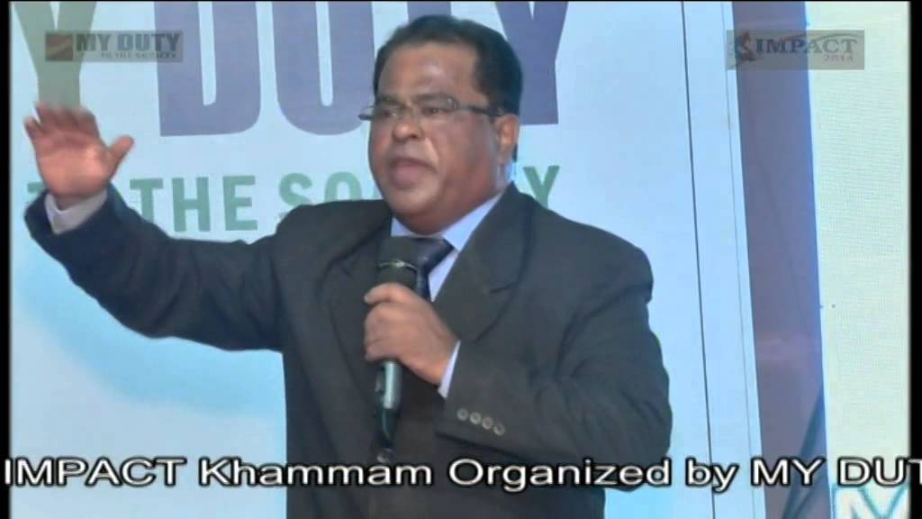 Human Attitude Vs Animal Attitude by Sri Venugopal Lakshmipuram at Khammam IMPACT